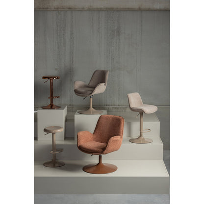 Woood Marten In Hoogte Verstelbare Fauteuil Oranje - KwaliteitWonen.nl