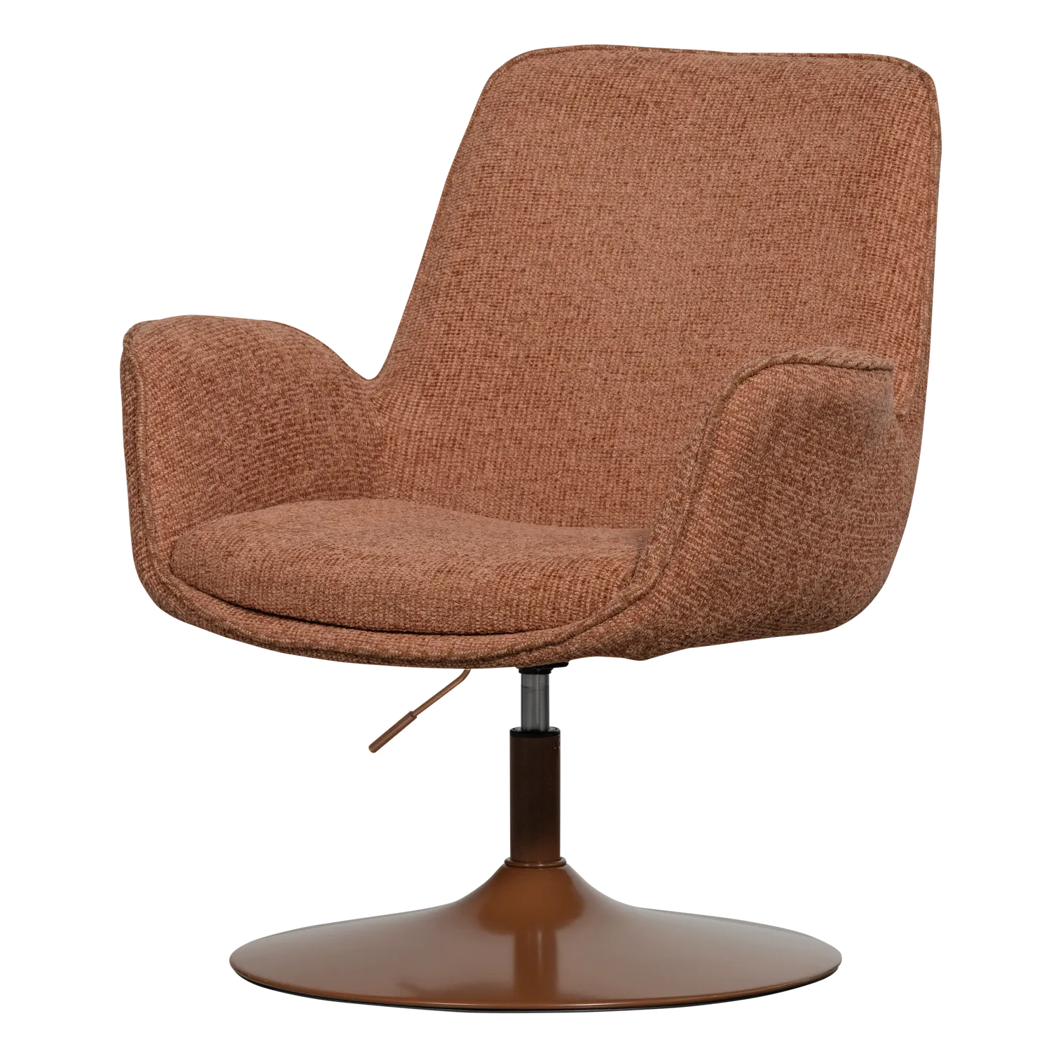 Woood Marten In Hoogte Verstelbare Fauteuil Oranje - KwaliteitWonen.nl