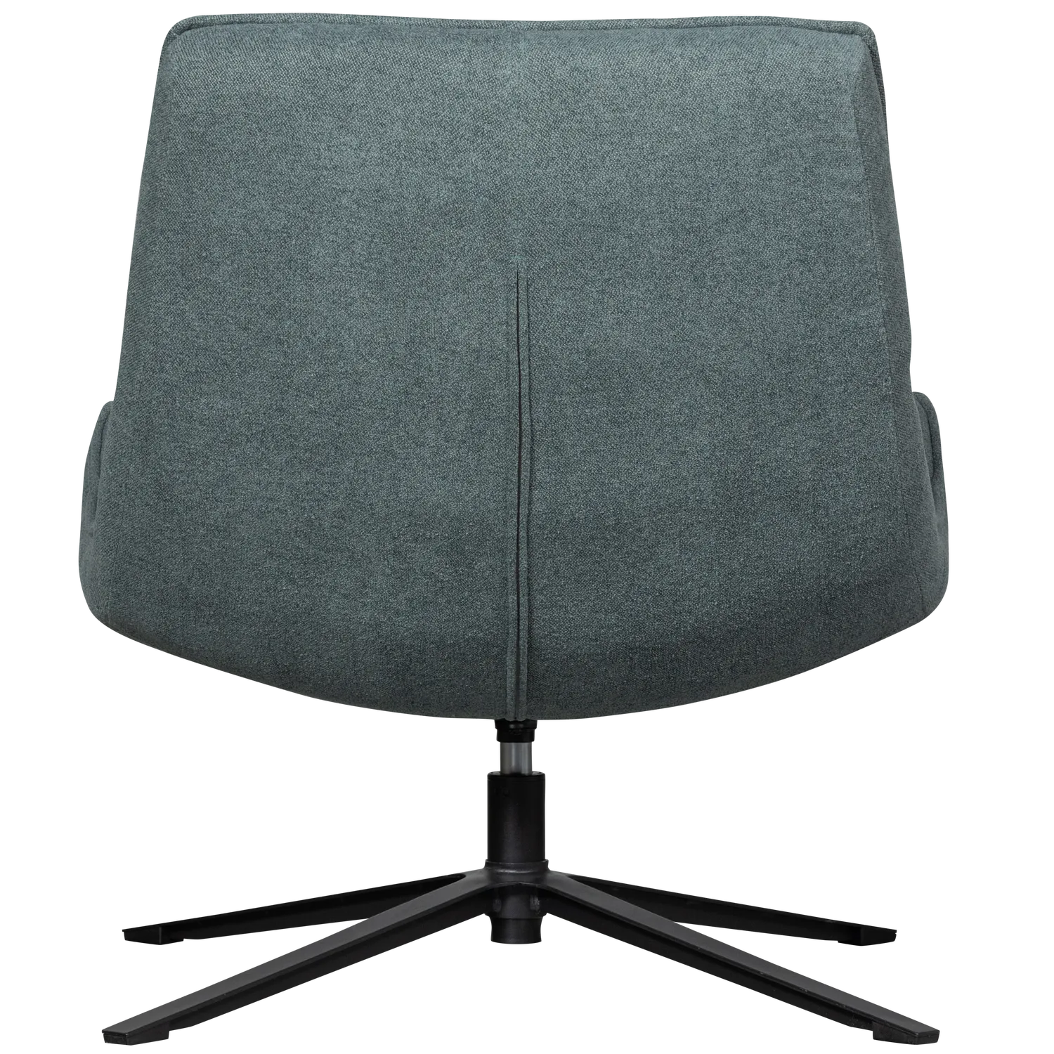 Woood Maudi Draaifauteuil Blauw - KwaliteitWonen.nl