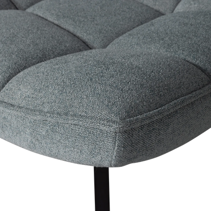 Woood Maudi Draaifauteuil Blauw - KwaliteitWonen.nl