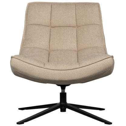 Woood Maudi Draaifauteuil Naturel - KwaliteitWonen.nl