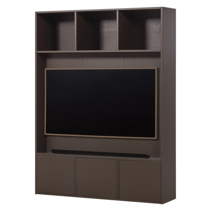 Woood Meggy Tv Opbergkast 160 Cm Grenen Middenbruin [Fsc] - KwaliteitWonen.nl