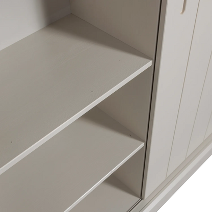 Woood Mila Kledingkast Schuifdeur Grenen Dust [Fsc] - KwaliteitWonen.nl