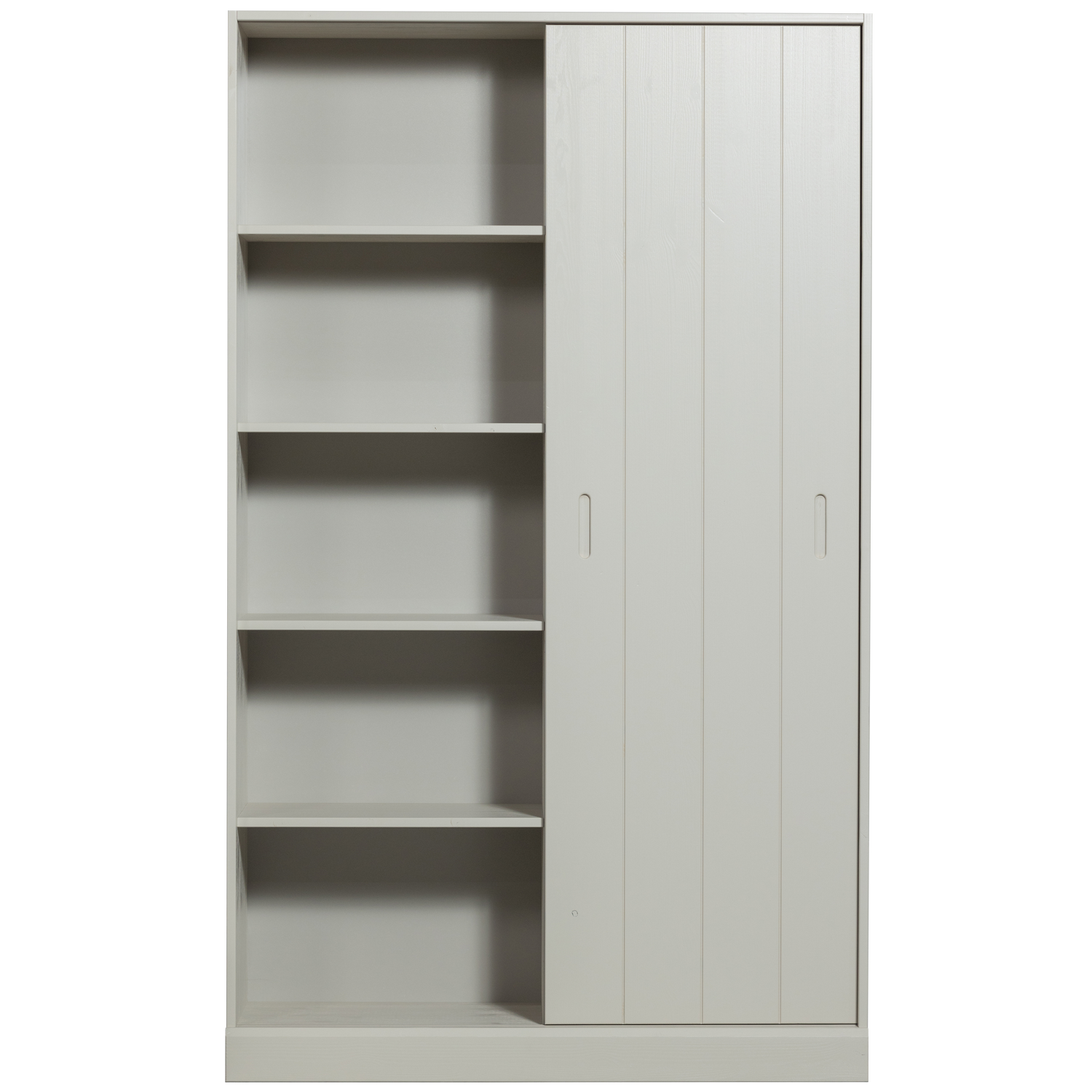 Woood Mila Schuifdeurkast Grenen Dust [Fsc]-Kwaliteitwonen.nl