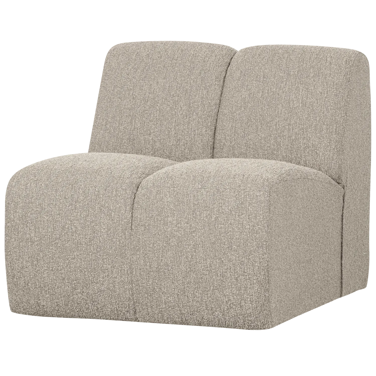 Woood Mojo 1 Zits Element Boucle Beige Melange - KwaliteitWonen.nl