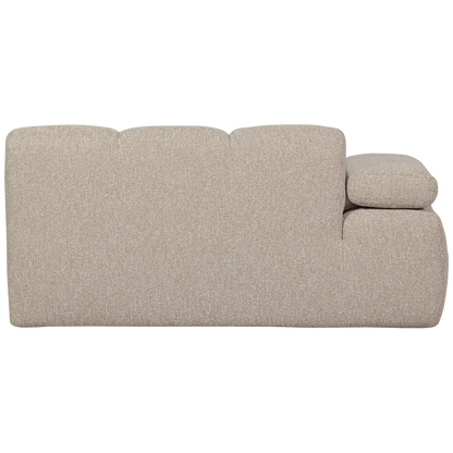 Woood Mojo 1,5 Zits Element Arm Links Boucle Beige Melange - KwaliteitWonen.nl