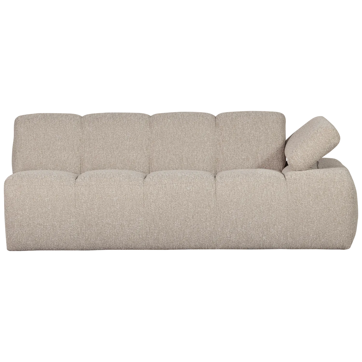 Woood Mojo 2 Zits Element Arm Rechts Boucle Beige Melange - KwaliteitWonen.nl