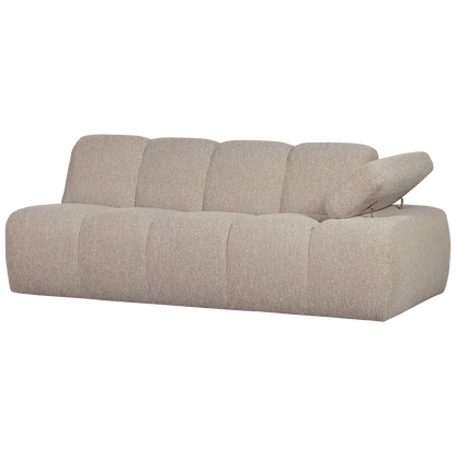 Woood Mojo 2 Zits Element Arm Rechts Boucle Beige Melange - KwaliteitWonen.nl