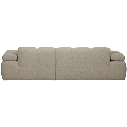 Woood Mojo Chaise Longue Bank Rechts Boucle Beige Melange - KwaliteitWonen.nl