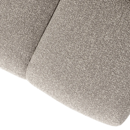 Woood Mojo Eetbank 164 Cm Boucle Beige Melange - KwaliteitWonen.nl
