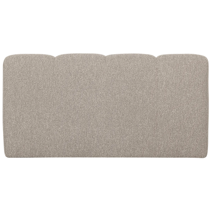 Woood Mojo Eetbank 164 Cm Met Rugleuning Boucle Beige Melange - KwaliteitWonen.nl