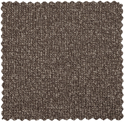 Woood Mojo Eetbank 164 Cm Met Rugleuning Boucle Bruin Melange - KwaliteitWonen.nl
