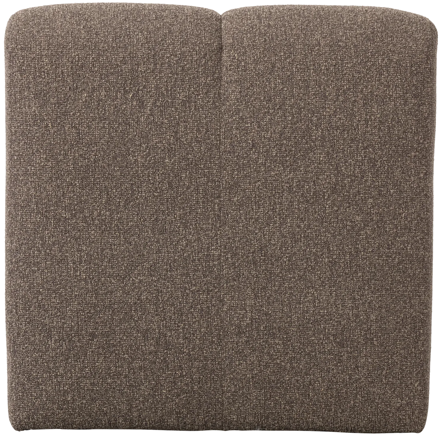 Woood Mojo Eetbank 84 Cm Met Rugleuning Boucle Bruin Melange - KwaliteitWonen.nl