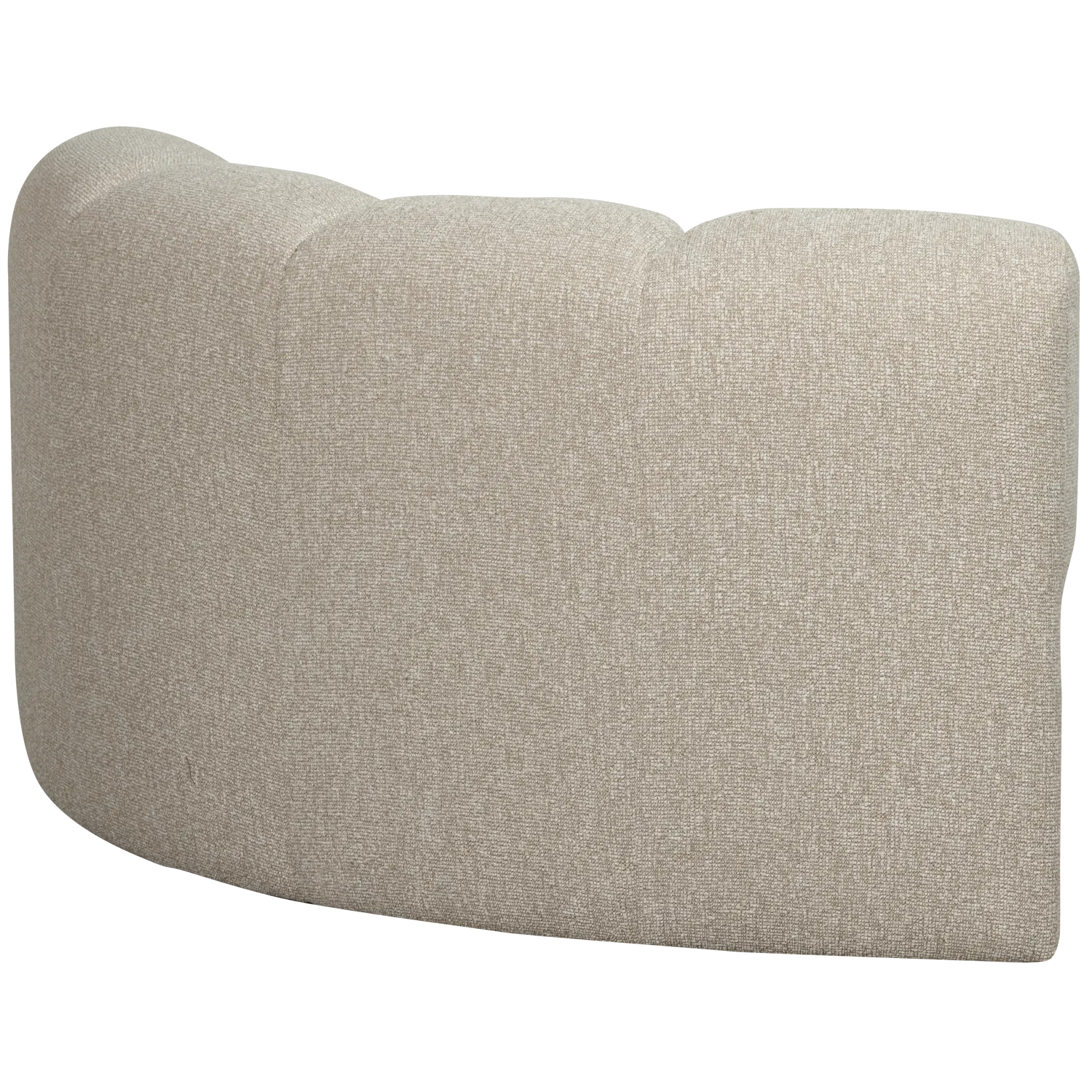 Woood Mojo Hoekelement Boucle Beige Melange - KwaliteitWonen.nl