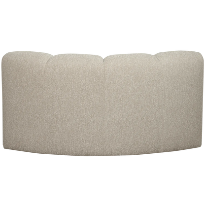 Woood Mojo Hoekelement Boucle Beige Melange - KwaliteitWonen.nl