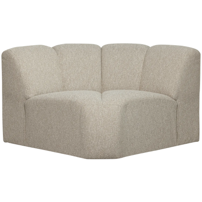 Woood Mojo Hoekelement Boucle Beige Melange - KwaliteitWonen.nl