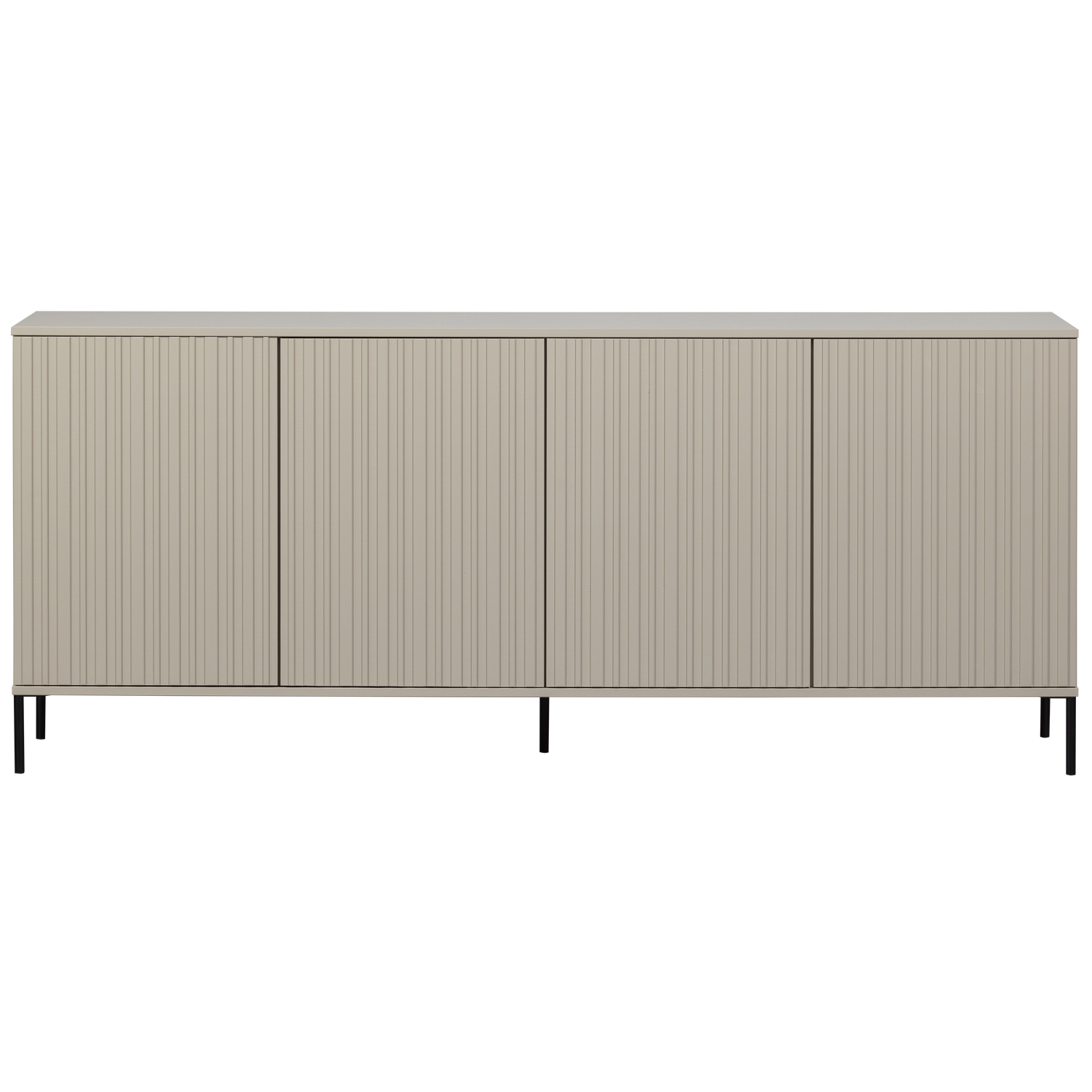 Woood New Gravure Dressoir 200cm Grenen Dust [Fsc] - KwaliteitWonen.nl
