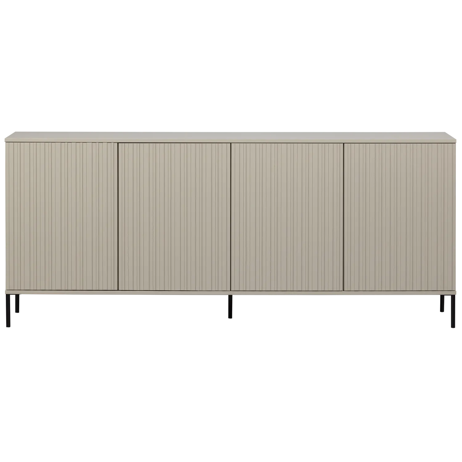 Woood New Gravure Dressoir 200cm Grenen Dust [Fsc] - KwaliteitWonen.nl