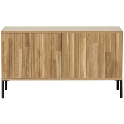 Woood New Gravure Dressoir Tv Meubel 100cm Eiken [Fsc] - KwaliteitWonen.nl