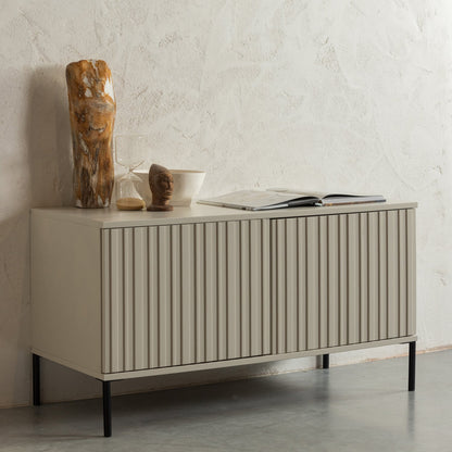Woood New Gravure Dressoir Tv Meubel 100cm Grenen Dust [Fsc] - KwaliteitWonen.nl