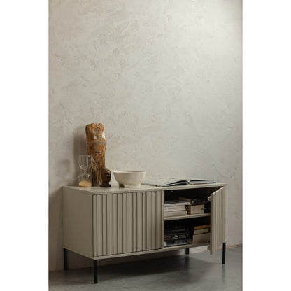 Woood New Gravure Dressoir Tv Meubel 100cm Grenen Dust [Fsc] - KwaliteitWonen.nl