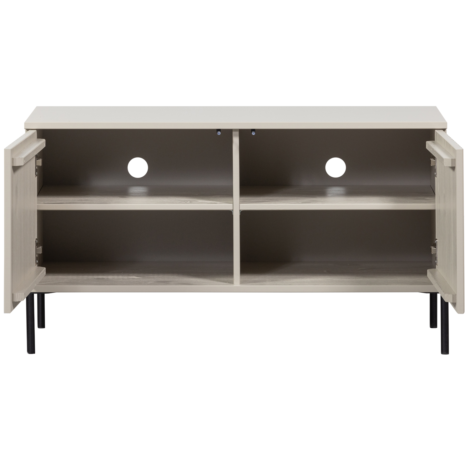 Woood New Gravure Dressoir Tv Meubel 100cm Grenen Dust [Fsc] - KwaliteitWonen.nl