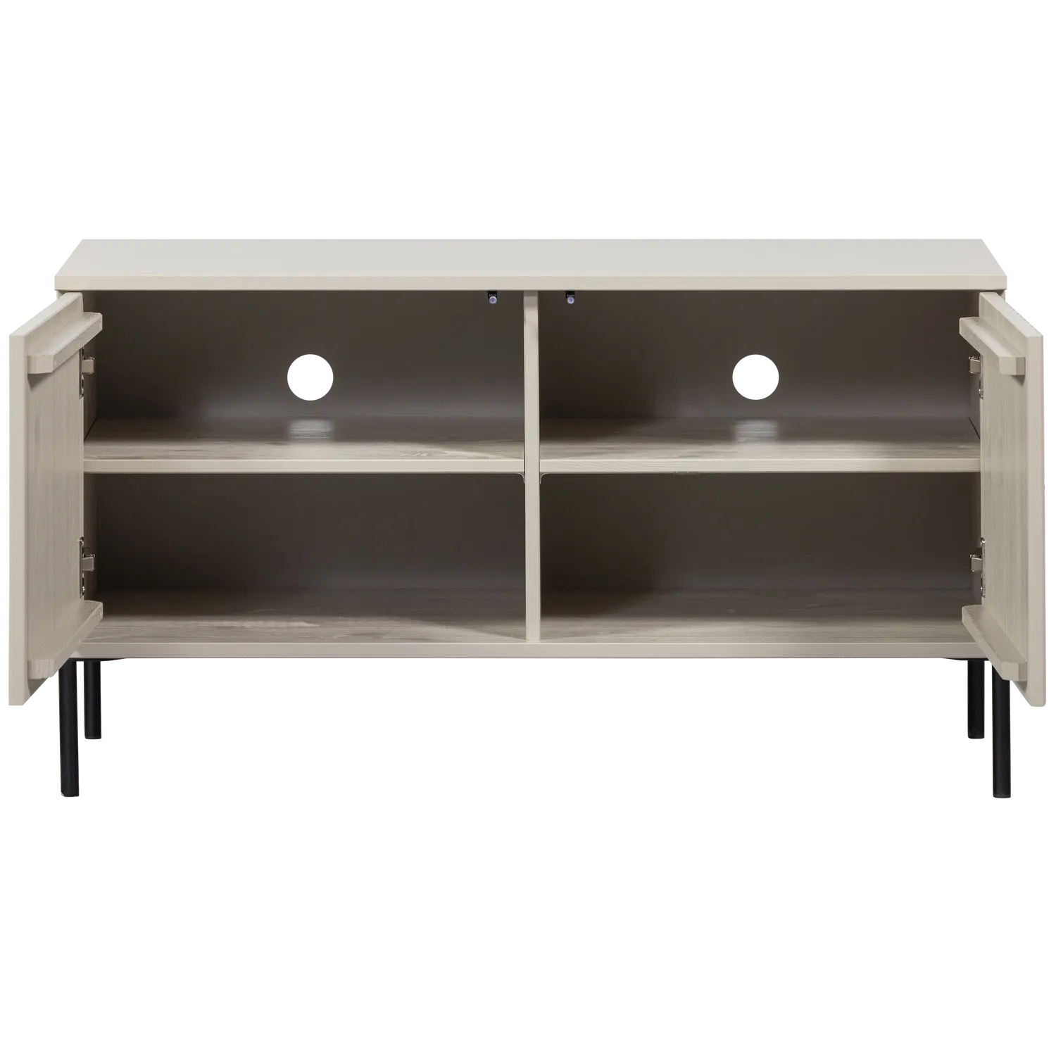 Woood New Gravure Dressoir Tv Meubel 100cm Grenen Dust [Fsc] - KwaliteitWonen.nl