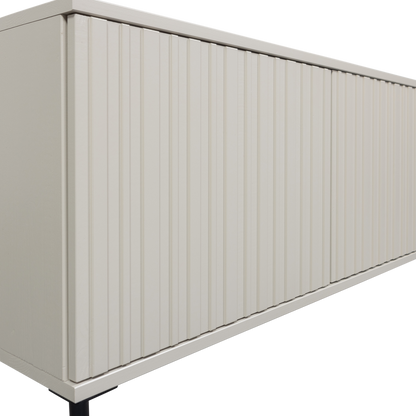Woood New Gravure Dressoir Tv Meubel 100cm Grenen Dust [Fsc] - KwaliteitWonen.nl