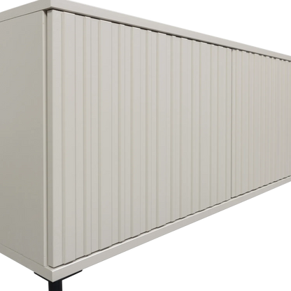 Woood New Gravure Dressoir Tv Meubel 100cm Grenen Dust [Fsc] - KwaliteitWonen.nl