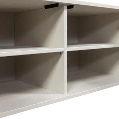Woood New Gravure Dressoir Tv Meubel 100cm Grenen Dust [Fsc] - KwaliteitWonen.nl