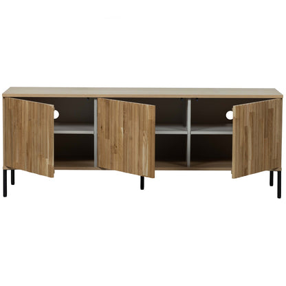 Woood New Gravure Dressoir Tv Meubel 150cm Eiken [Fsc] - KwaliteitWonen.nl