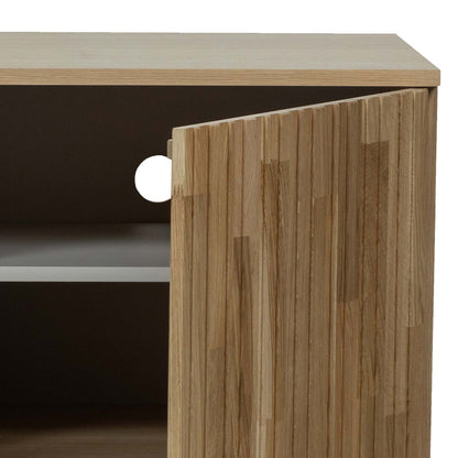 Woood New Gravure Dressoir Tv Meubel 150cm Eiken [Fsc] - KwaliteitWonen.nl