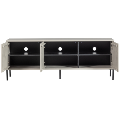 Woood New Gravure Dressoir Tv Meubel 150cm Grenen Dust [Fsc] - KwaliteitWonen.nl