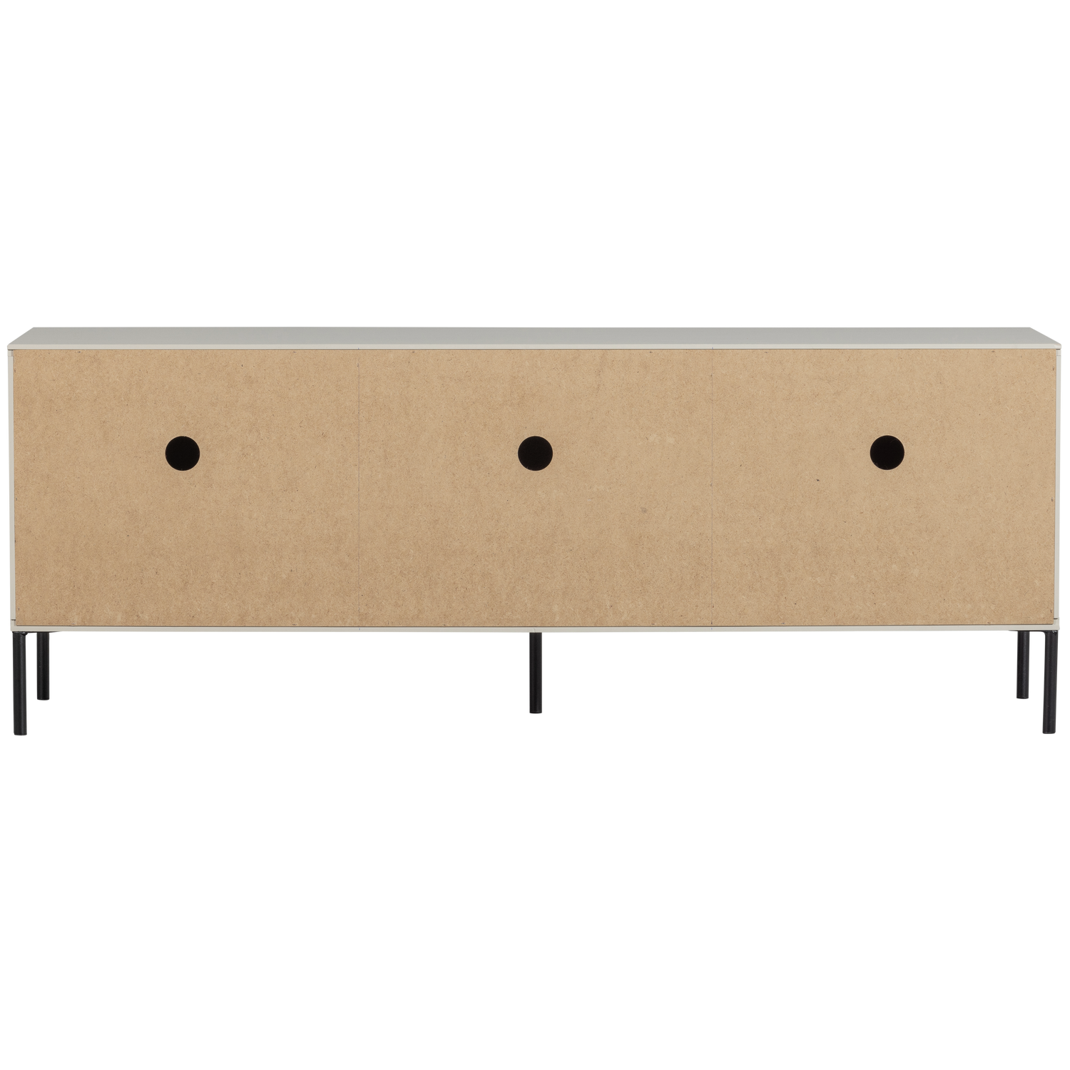 Woood New Gravure Dressoir Tv Meubel 150cm Grenen Dust [Fsc] - KwaliteitWonen.nl