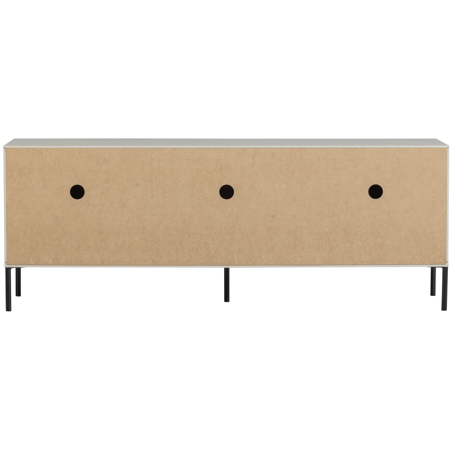 Woood New Gravure Dressoir Tv Meubel 150cm Grenen Dust [Fsc] - KwaliteitWonen.nl