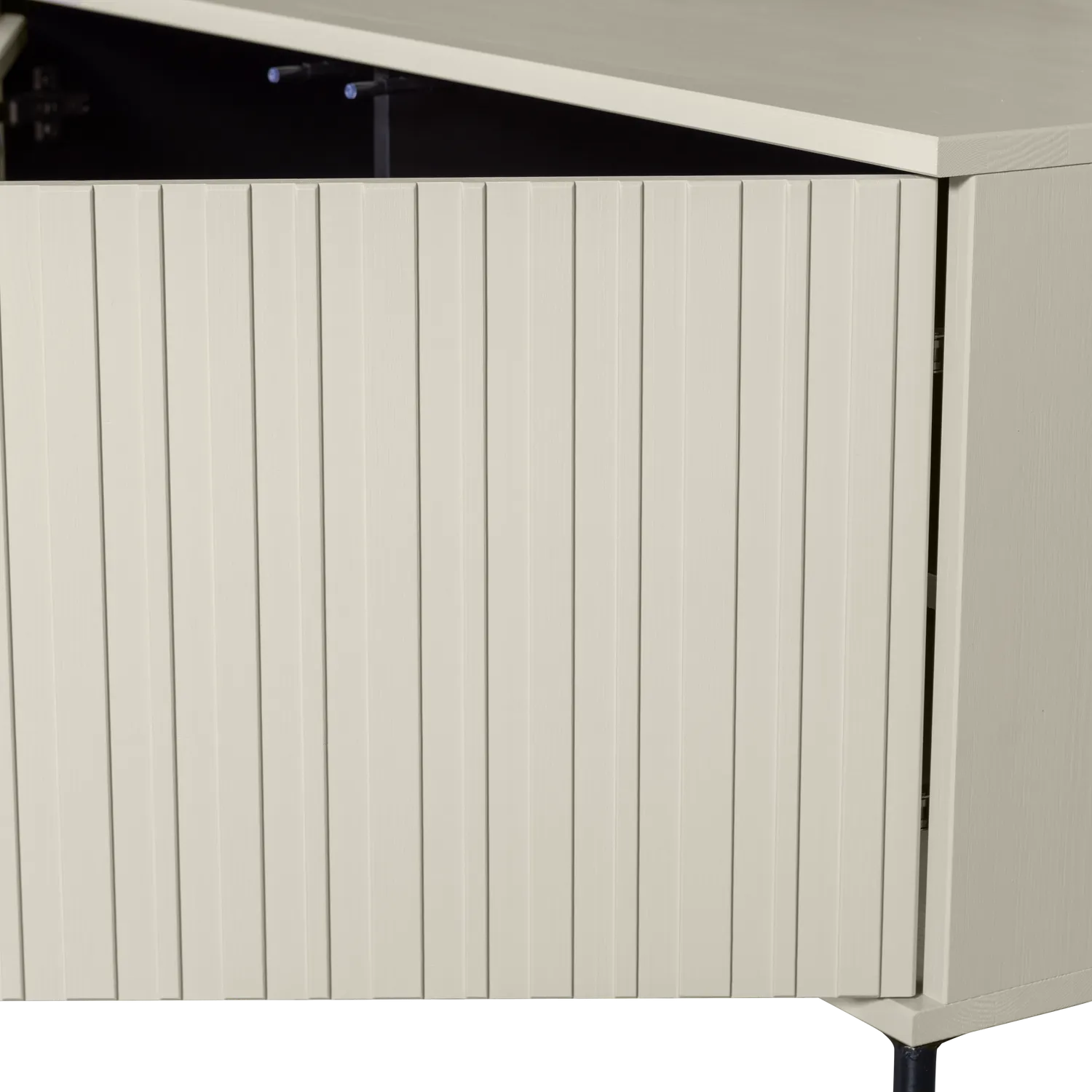 Woood New Gravure Dressoir Tv Meubel 150cm Grenen Dust [Fsc] - KwaliteitWonen.nl