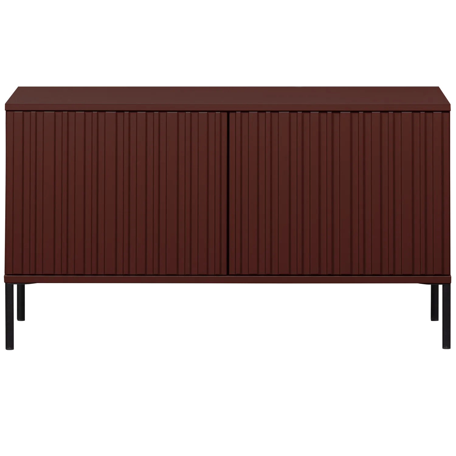 Woood New Gravure Tv Meubel 100 Cm Grenen Bordeauxrood [Fsc] - KwaliteitWonen.nl