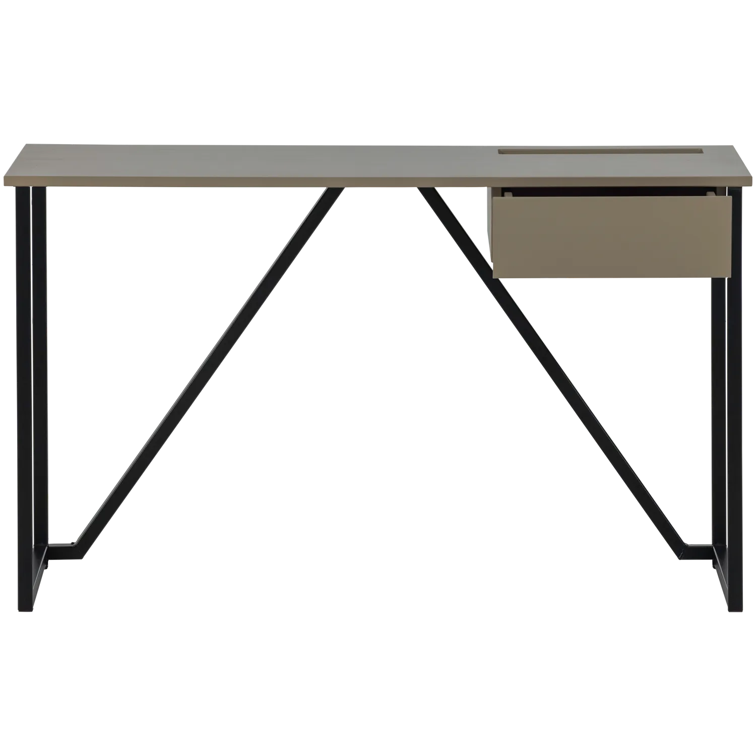 Woood New Julius Bureau Grenen Mud [Fsc] - KwaliteitWonen.nl
