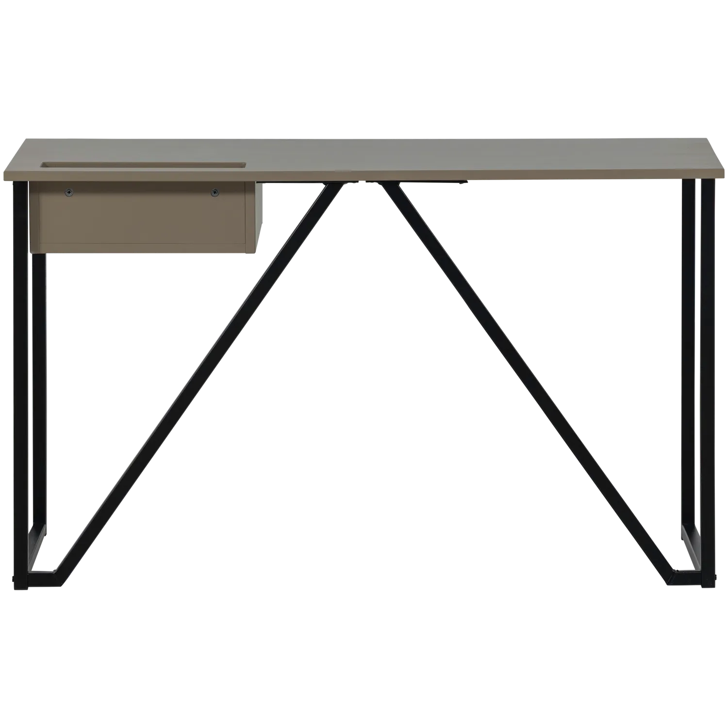Woood New Julius Bureau Grenen Mud [Fsc] - KwaliteitWonen.nl