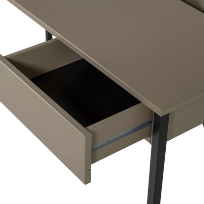 Woood New Julius Bureau Grenen Mud [Fsc] - KwaliteitWonen.nl