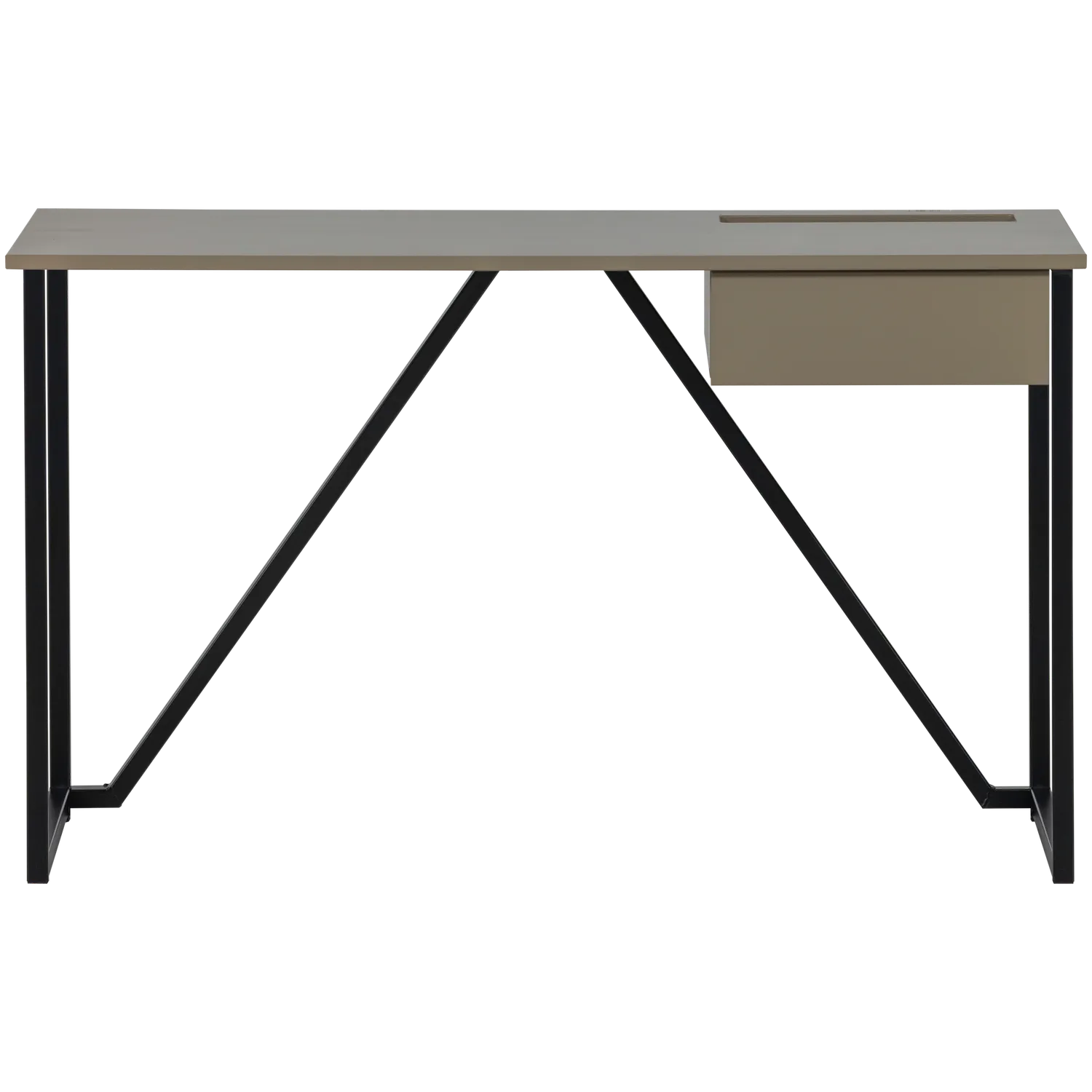 Woood New Julius Bureau Grenen Mud [Fsc] - KwaliteitWonen.nl
