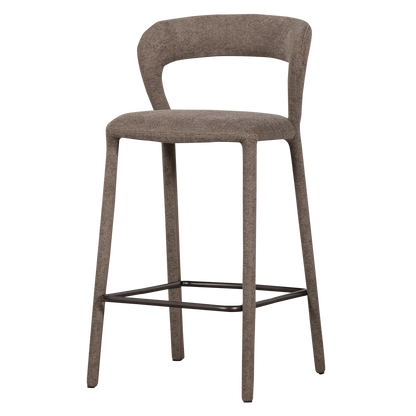 Woood Noble Barstoel Taupe - KwaliteitWonen.nl