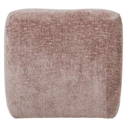 Woood Nomu Fauteuil Craquele Velvet Lichtroze [Fsc] - KwaliteitWonen.nl