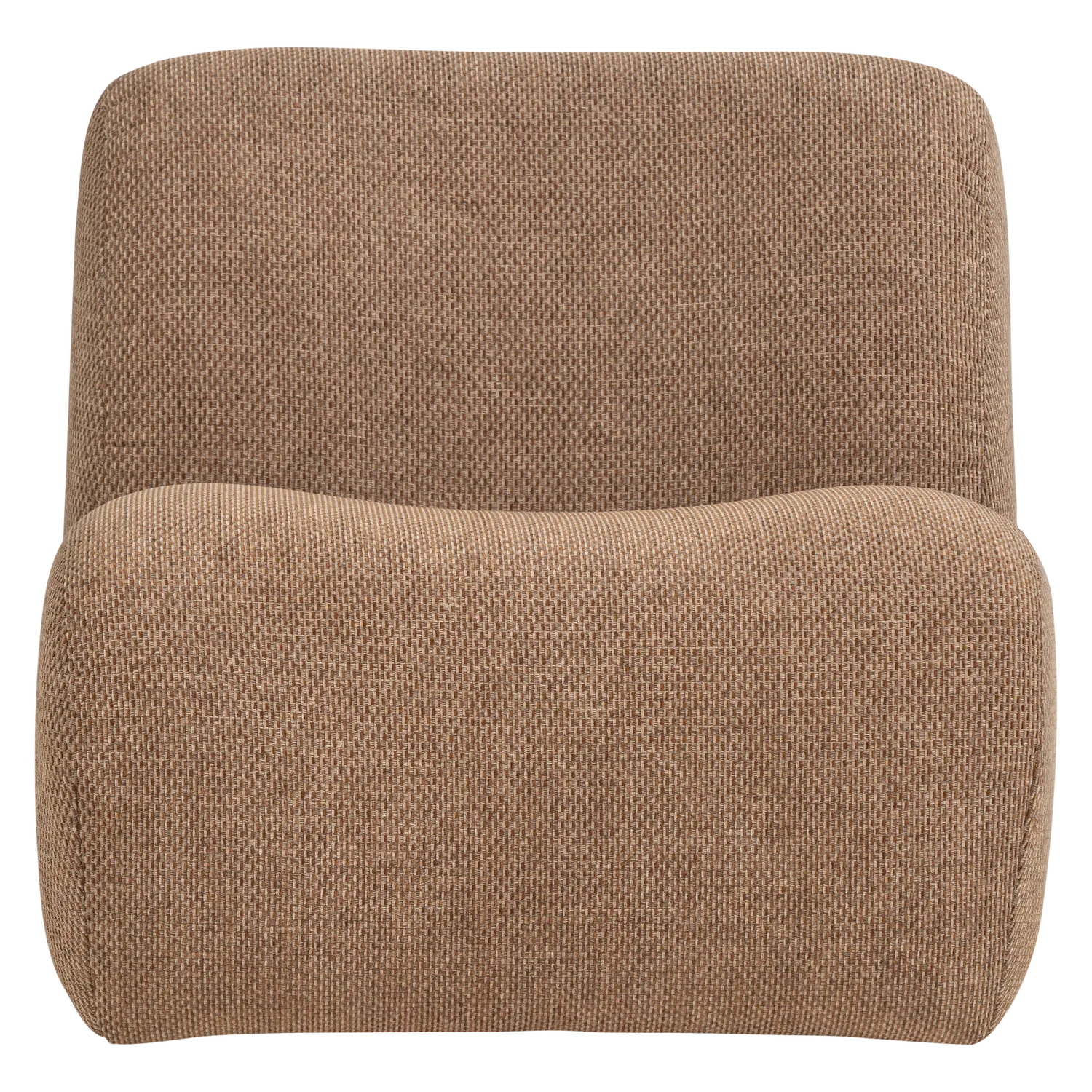 Woood Nomu Fauteuil Grove Chenille Lichtbruin [Fsc] - KwaliteitWonen.nl
