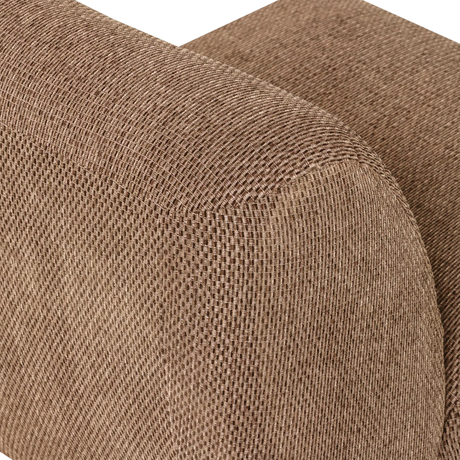 Woood Nomu Fauteuil Grove Chenille Lichtbruin [Fsc] - KwaliteitWonen.nl
