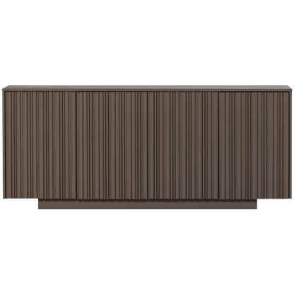 Woood Nova Dressoir 200 Cm Grenen Truffel Bruin [Fsc] - KwaliteitWonen.nl