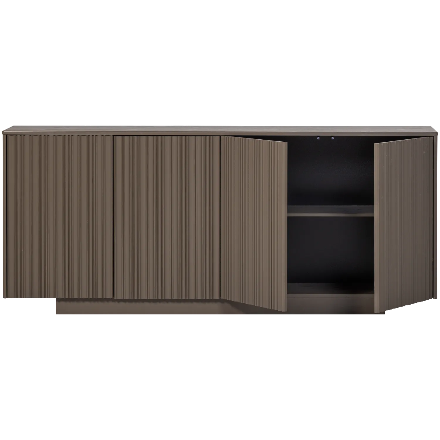 Woood Nova Dressoir 200 Cm Grenen Truffel Bruin [Fsc] - KwaliteitWonen.nl