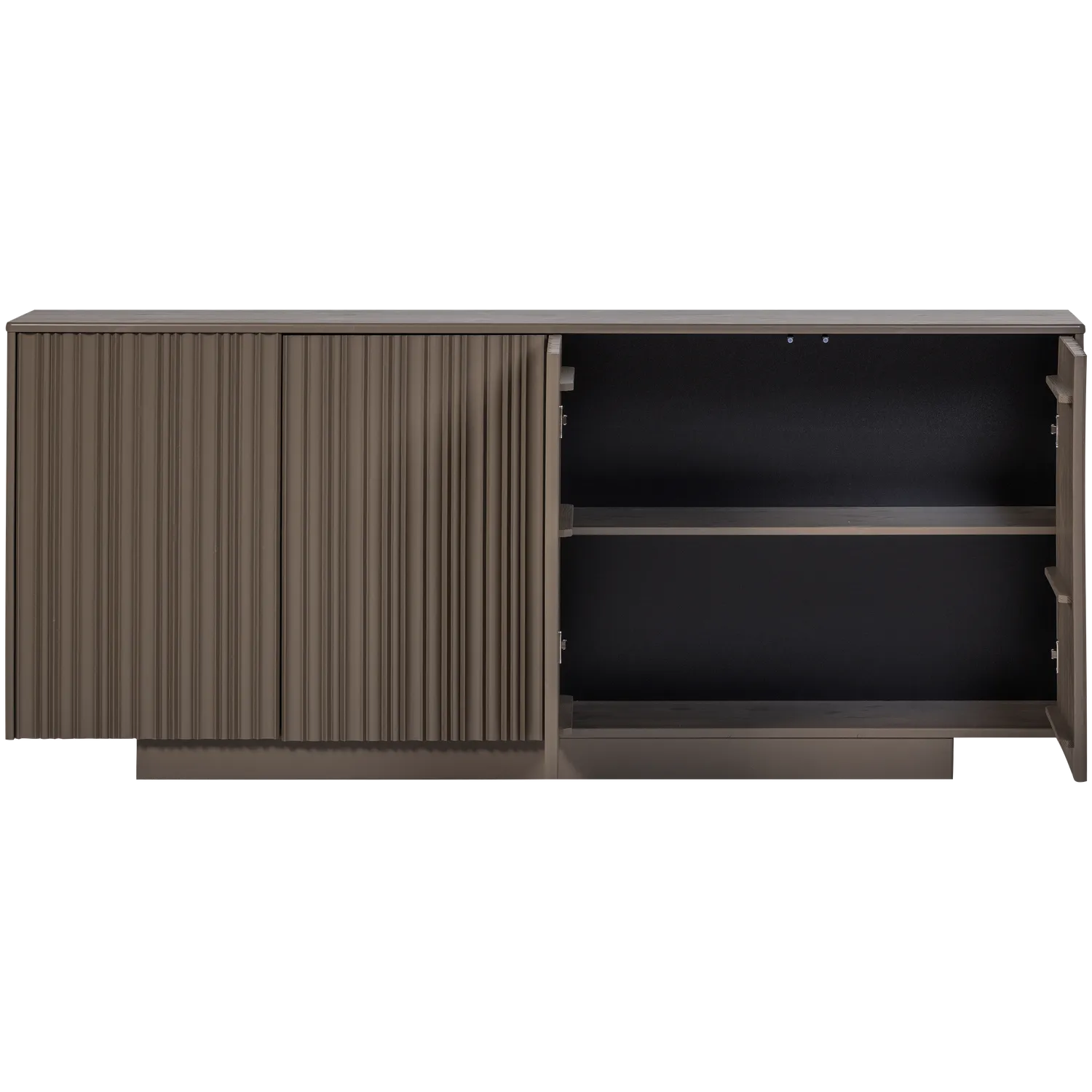 Woood Nova Dressoir 200 Cm Grenen Truffel Bruin [Fsc] - KwaliteitWonen.nl