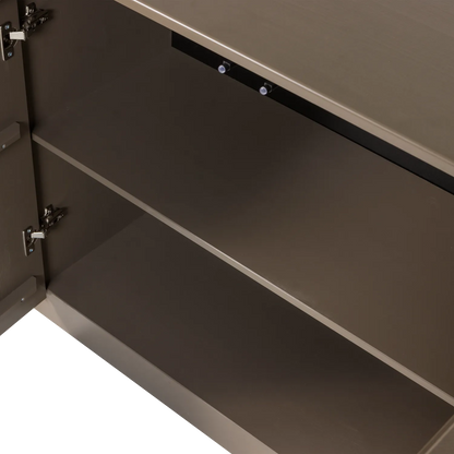 Woood Nova Dressoir 200 Cm Grenen Truffel Bruin [Fsc] - KwaliteitWonen.nl