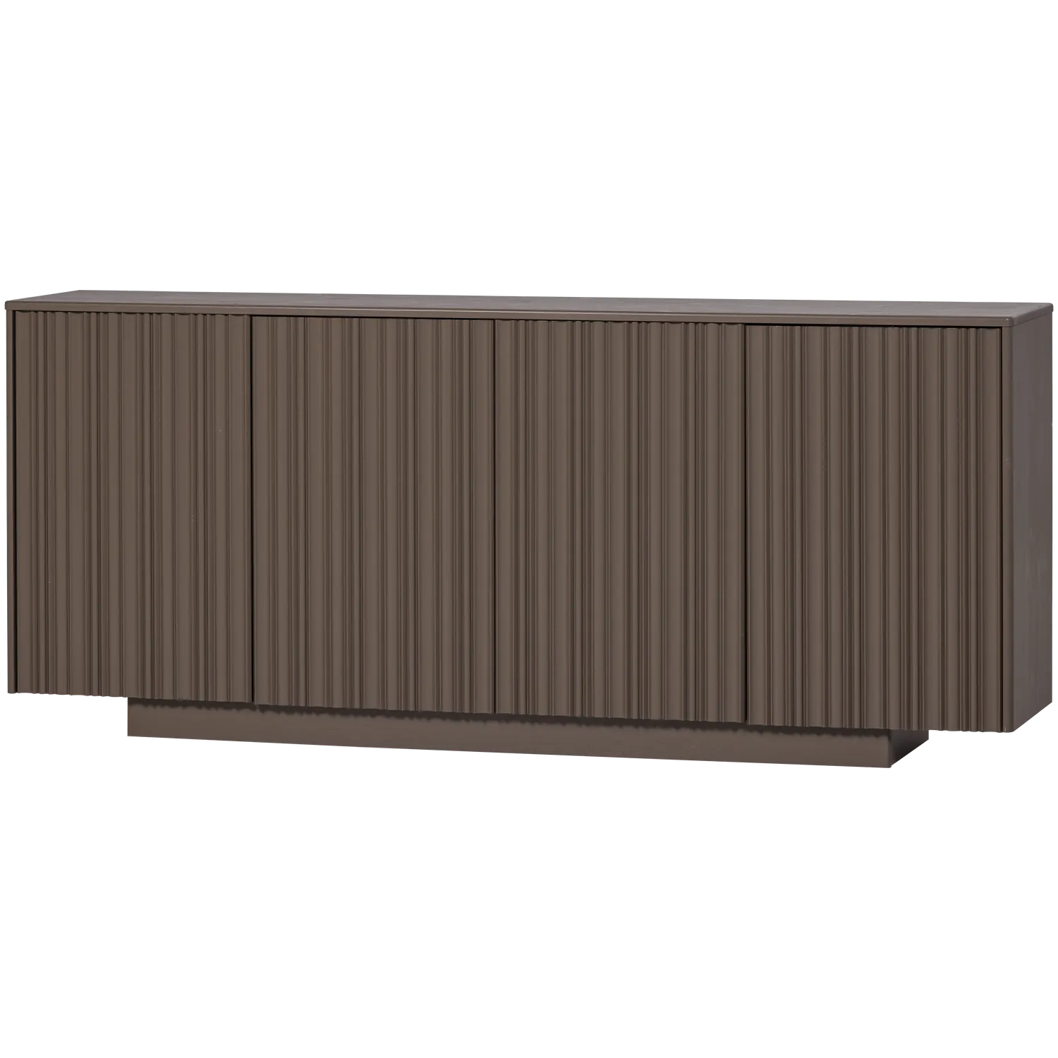 Woood Nova Dressoir 200 Cm Grenen Truffel Bruin [Fsc] - KwaliteitWonen.nl